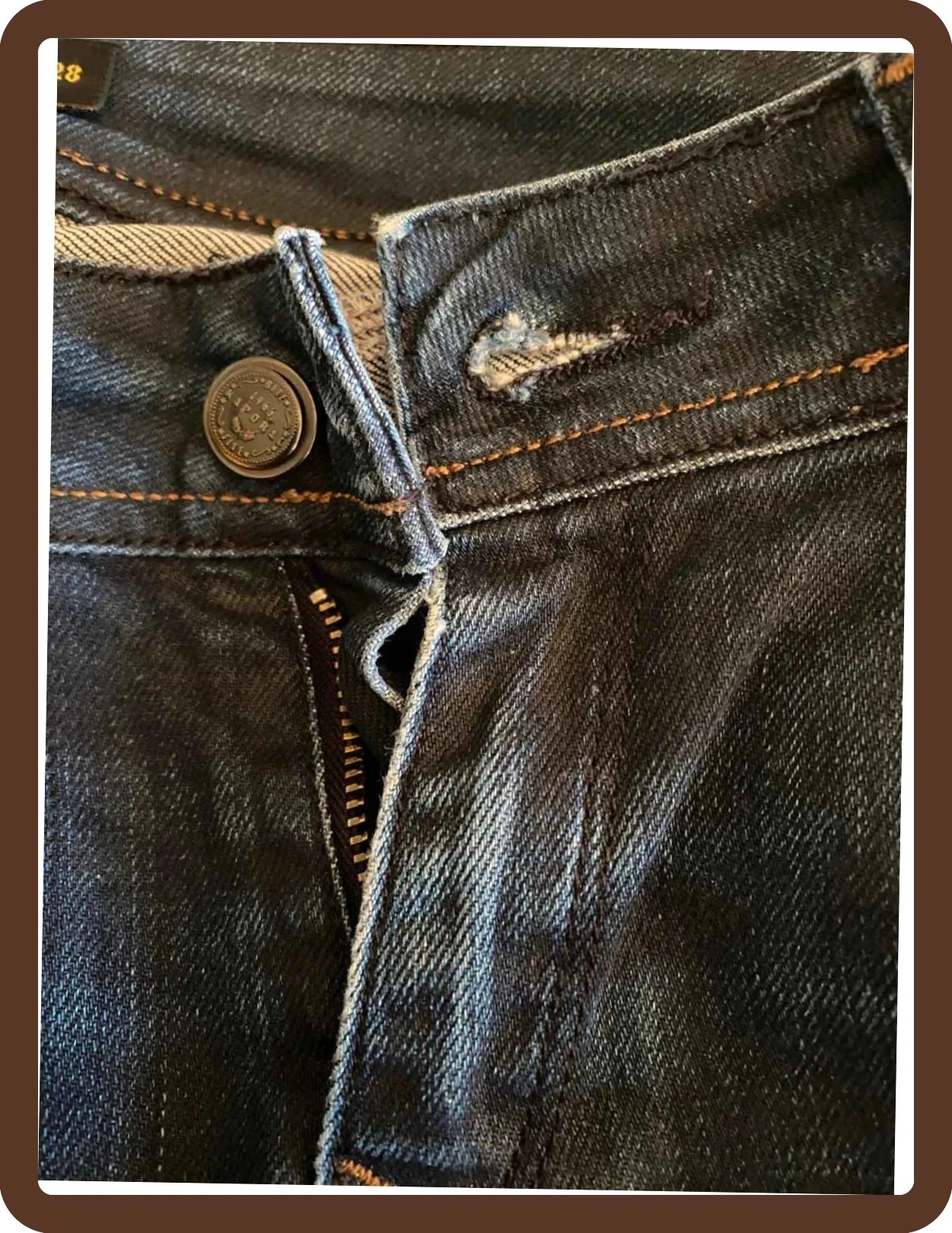 Jeans brutos retos Kaporal 5 T38 Modelo BONY Regular, denim autêntico e elástico – photo 11